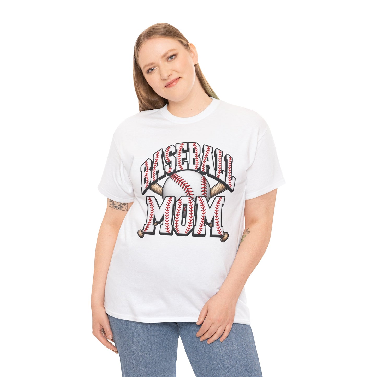 Baseball Mom T-Shirt – Retro Baseball Graphic Tee for Proud Moms