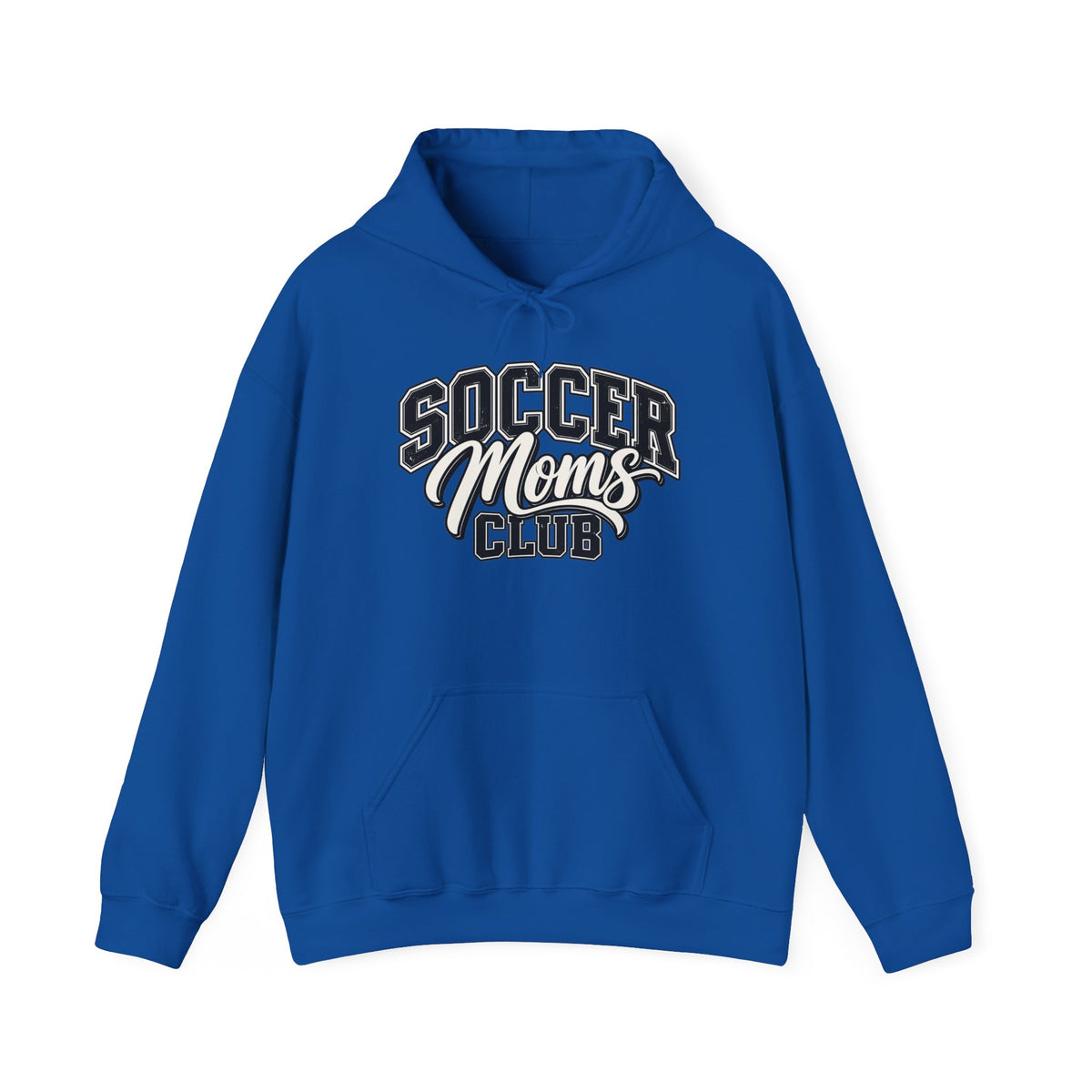 Soccer Moms Club Hoodie — Vintage Athletic Mom Pullover