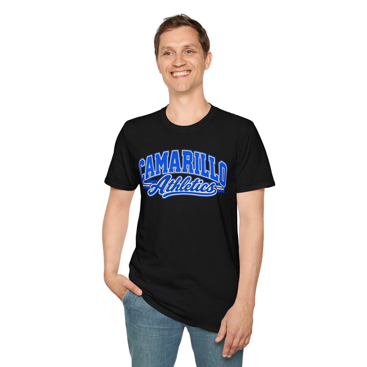 Camarillo Athletics T-Shirt — Classic Collegiate Crew Tee