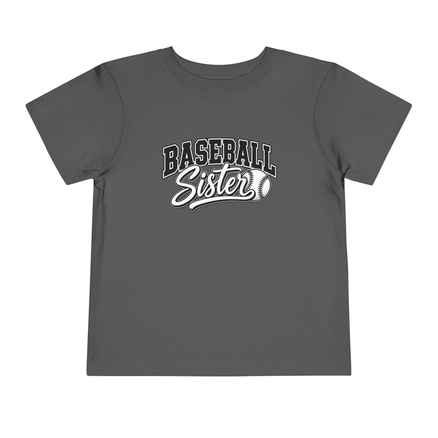 Baseball Sister Toddler Tee