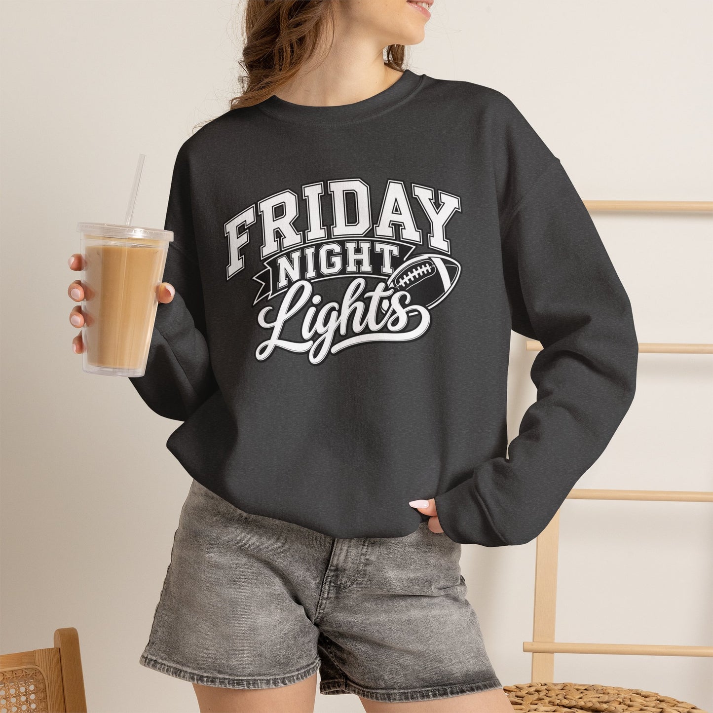 Friday Night Lights Football Crewneck Sweatshirt
