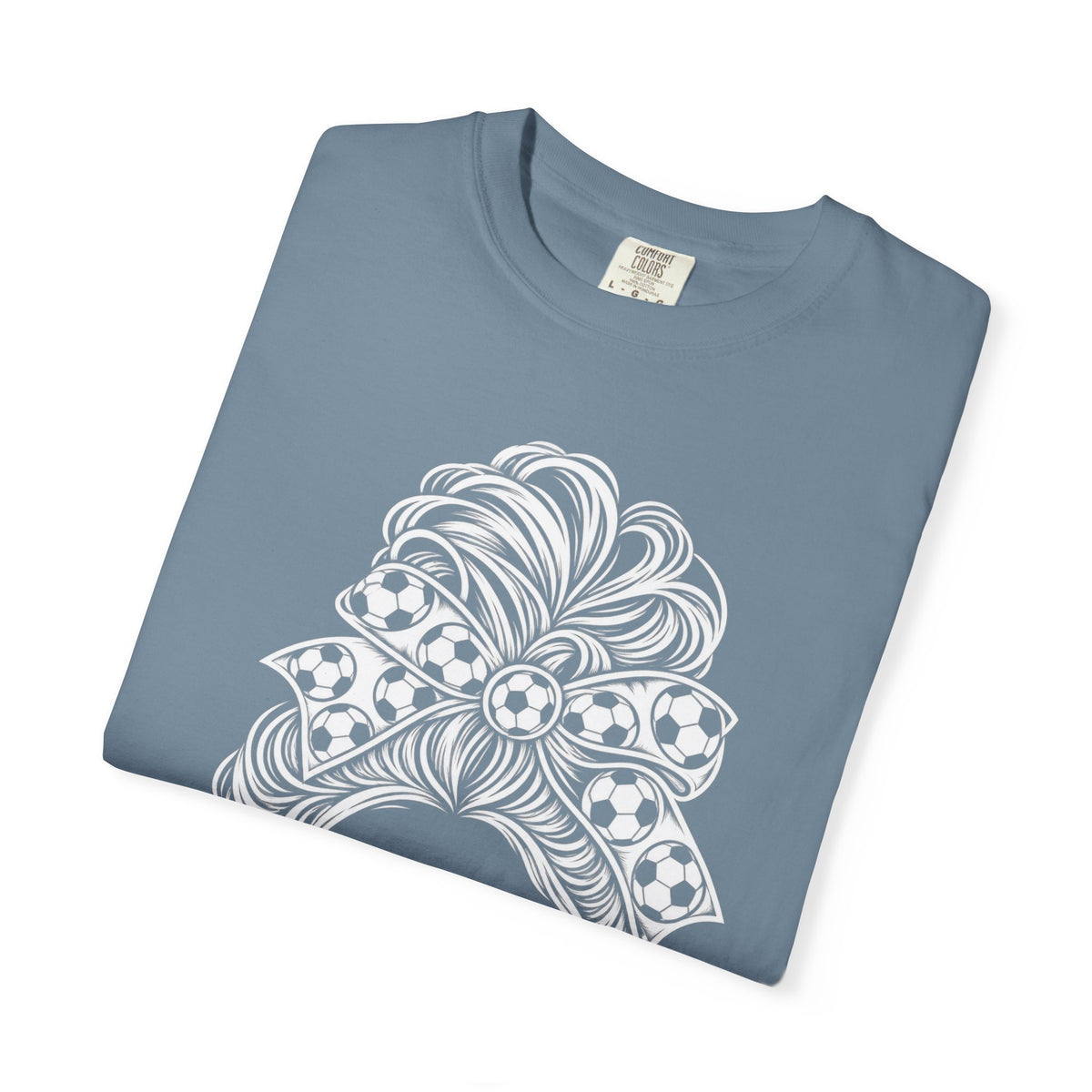 Messy Bun Mom Life T-Shirt — 'Ain't Nothin' But A Mom Thing' Soccer Graphic Tee