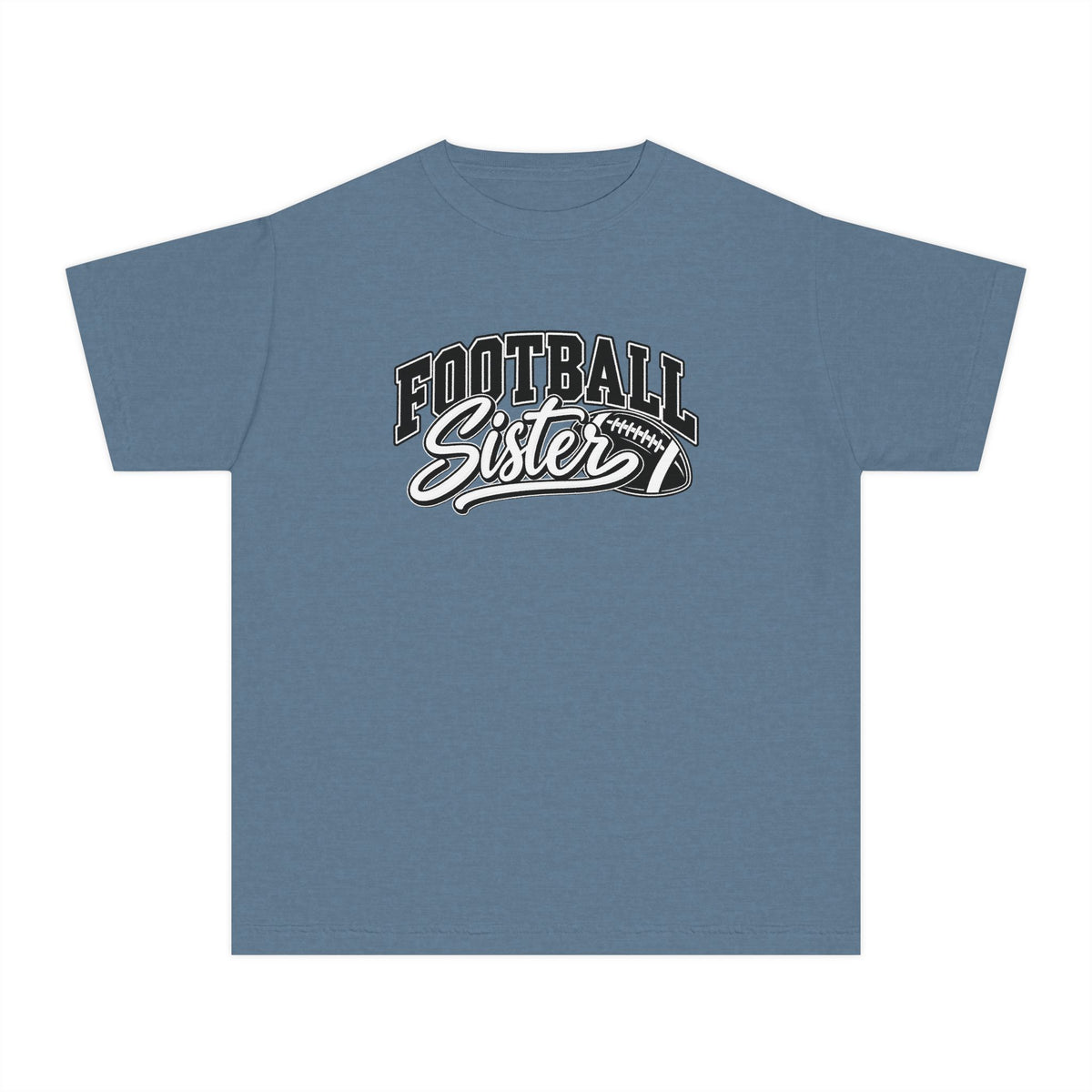 "Football Sister" Youth T‑Shirt