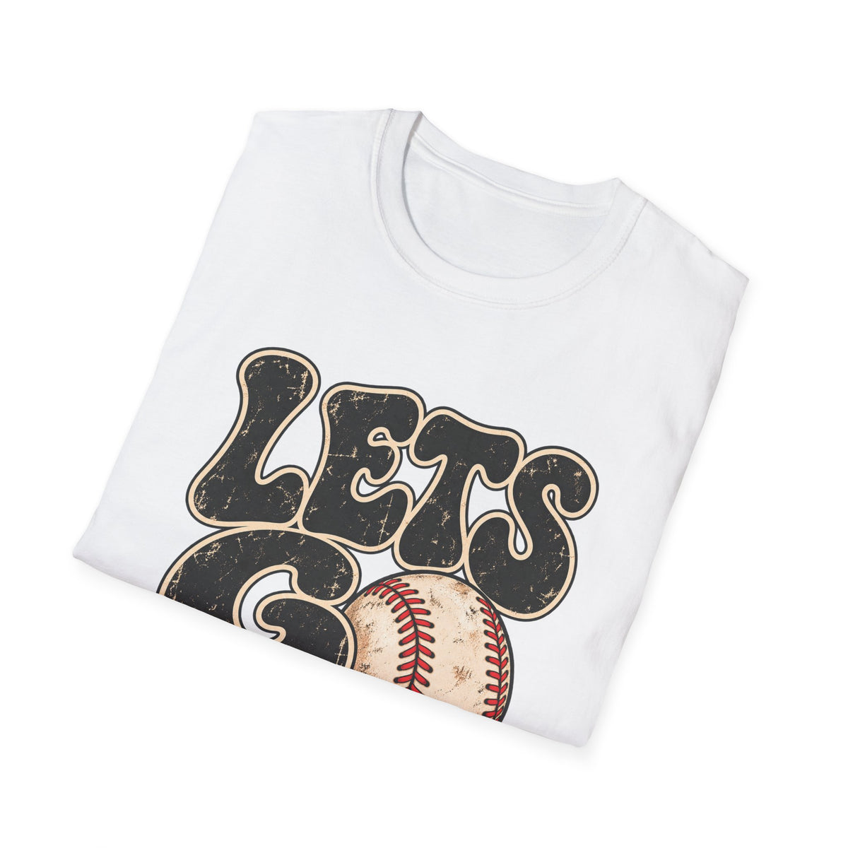 Lets Go Baseball Graphic T‑Shirt