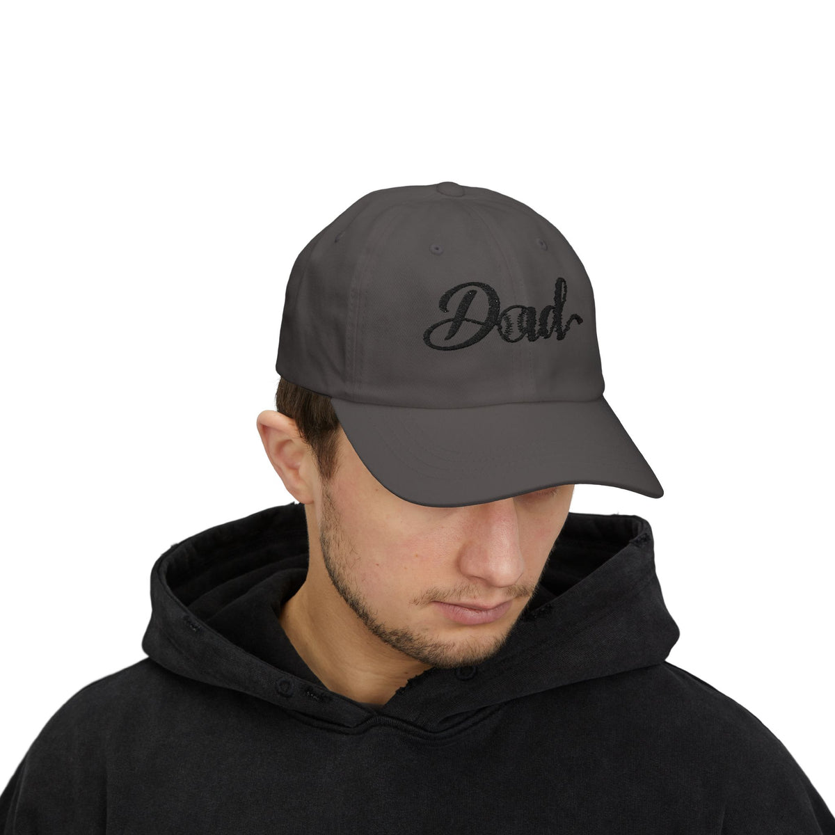 Dad Script Cap – Embroidered Classic Dad Baseball Hat