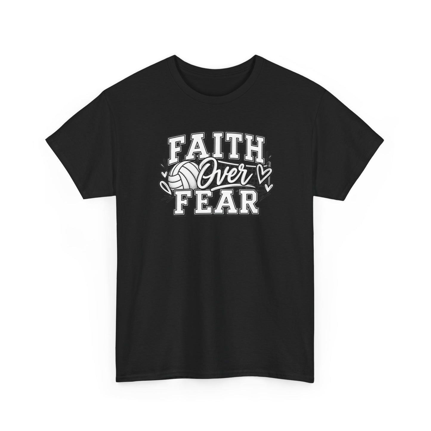 Faith Over Fear T‑Shirt - Inspirational Christian Tee
