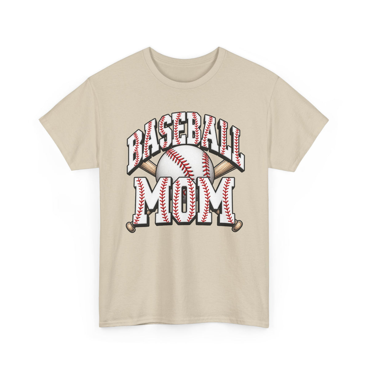 Baseball Mom T-Shirt – Retro Baseball Graphic Tee for Proud Moms