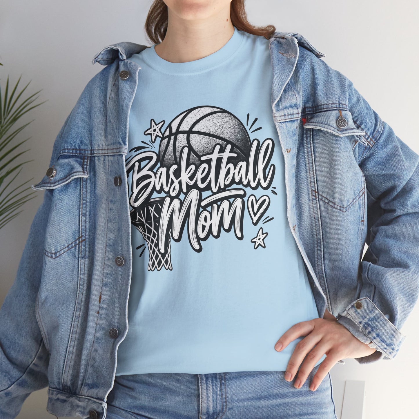Basketball Mom T-Shirt — Graphic Sports Mom Tee