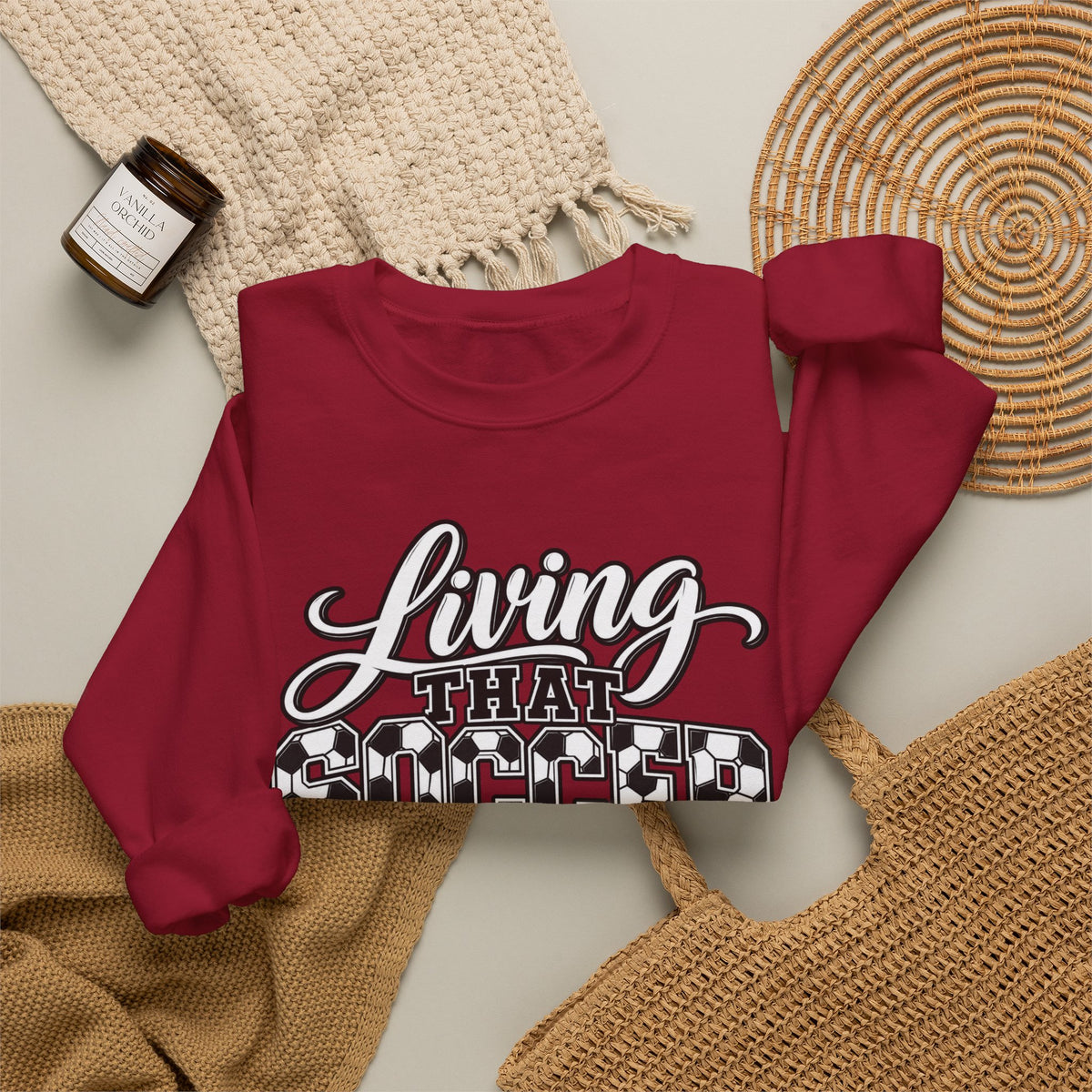 Living That Soccer Mom Life Sweatshirt