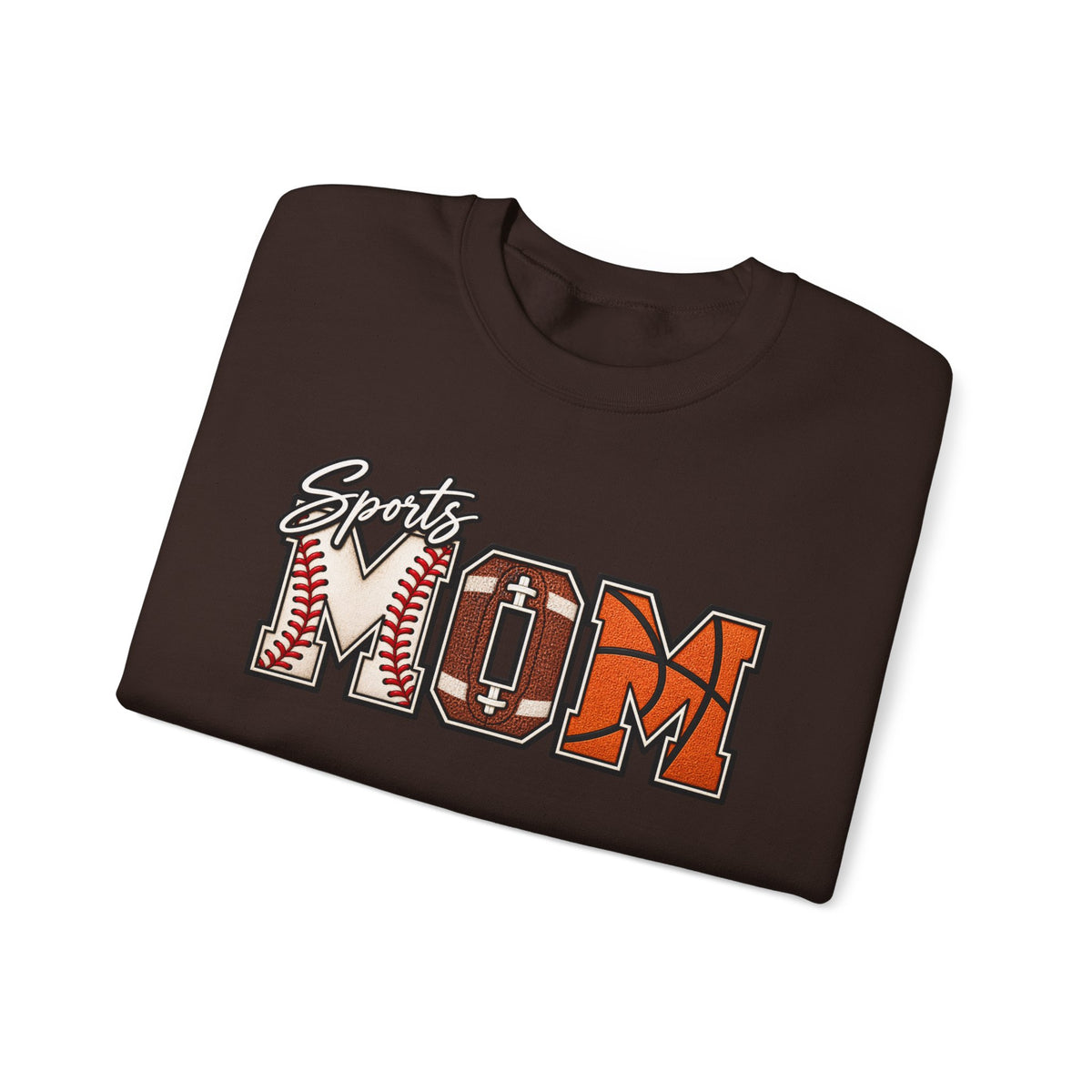 Sports Mom Crewneck Sweatshirt – Athletic Mom Graphic Pullover