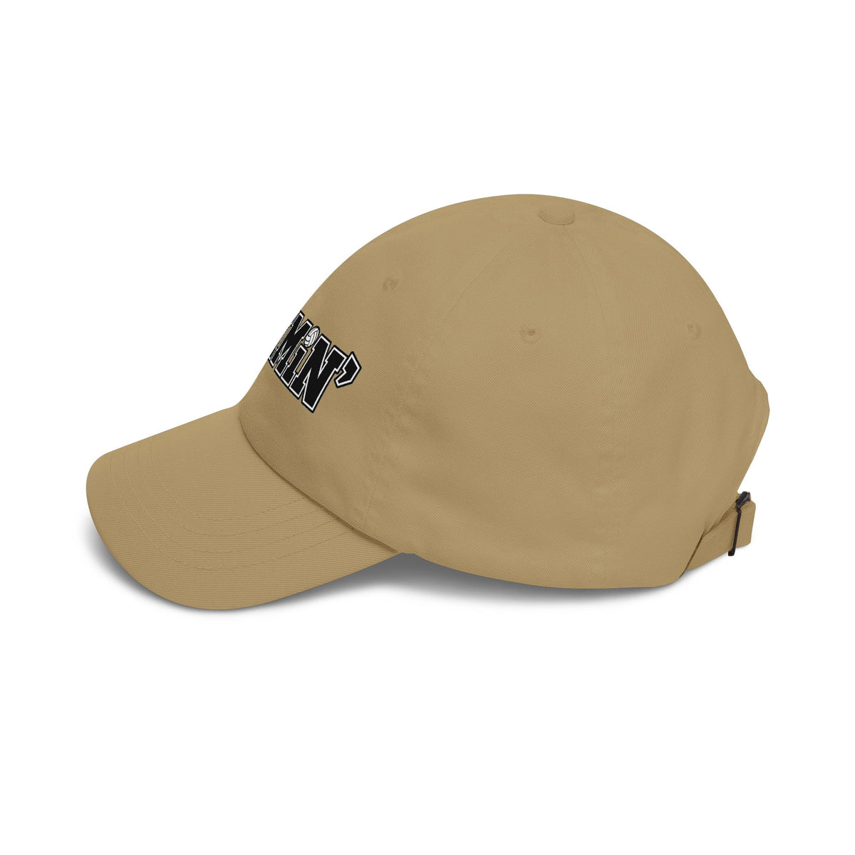 Mommin' Classic Dad Cap — Embroidered Casual Volleyball Hat for Moms