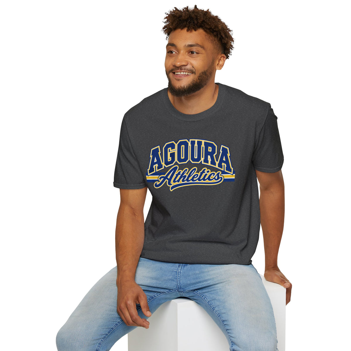 Agoura Athletics T-Shirt — Collegiate Varsity Logo Tee