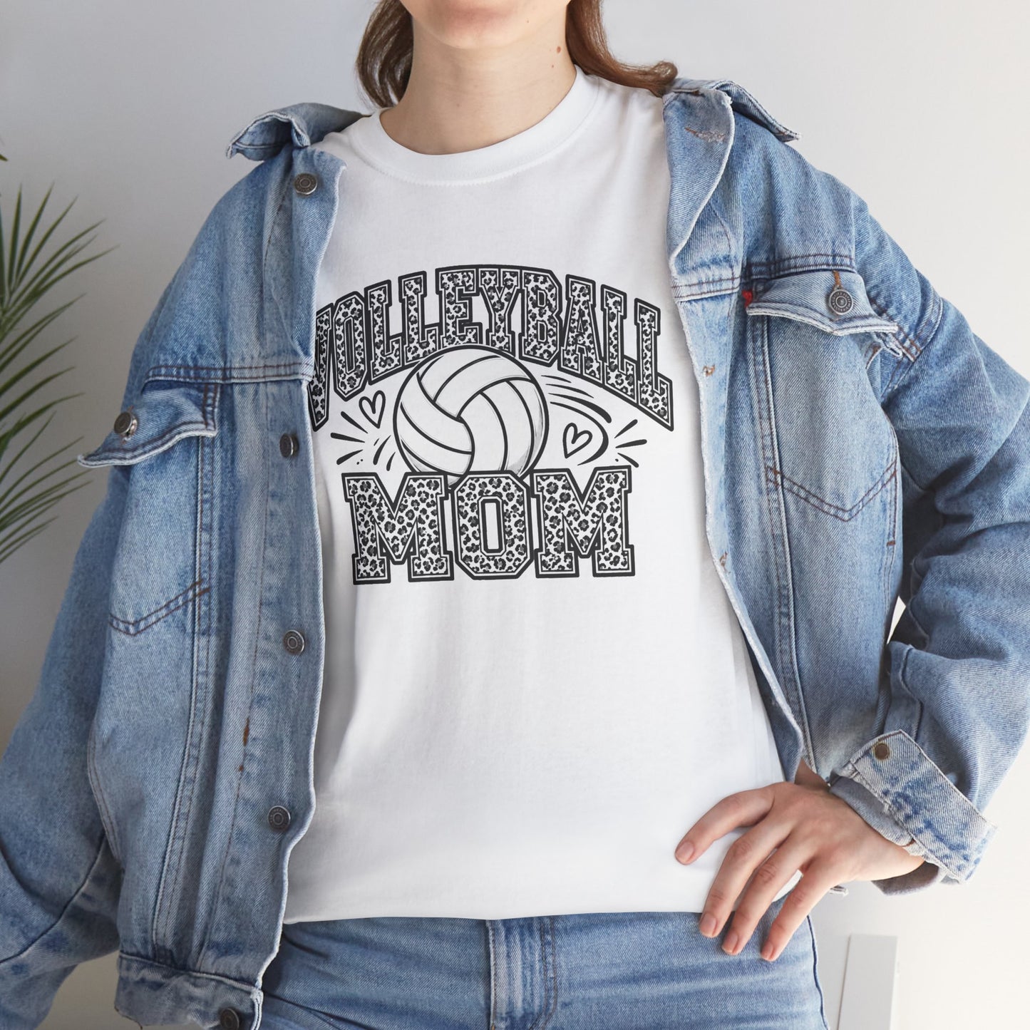 Volleyball Mom T-Shirt — Retro Volleyball Graphic Tee for Proud Moms