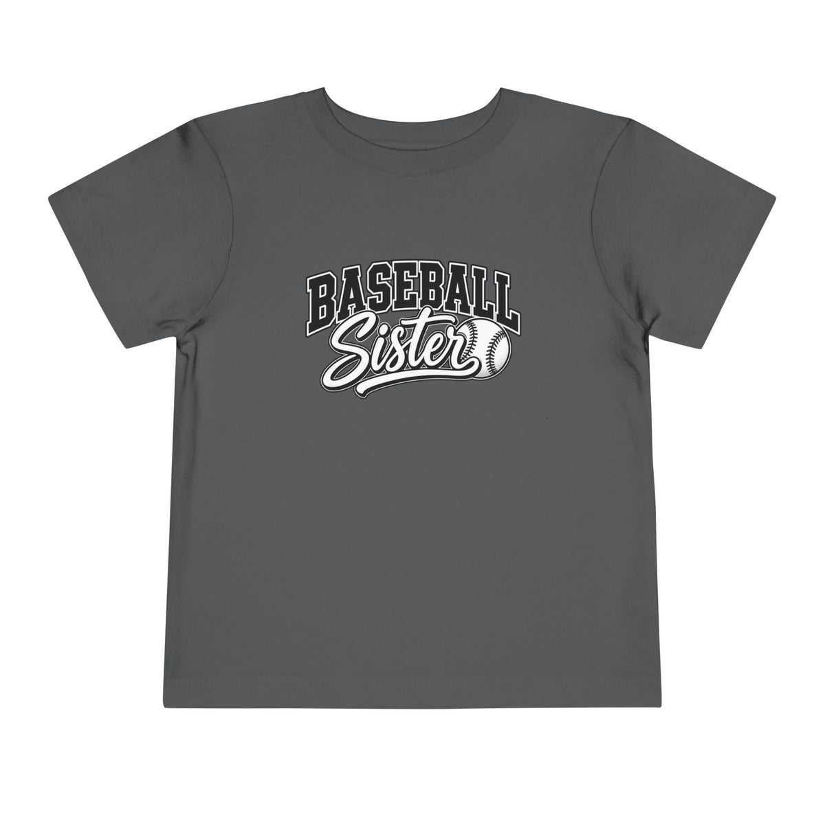Baseball Sister Toddler Tee