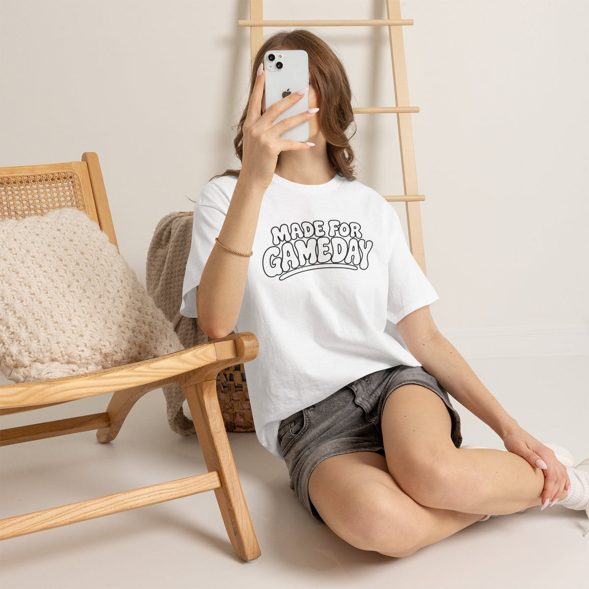 Made for Gameday Tee — Retro Sports Fan Graphic T‑Shirt