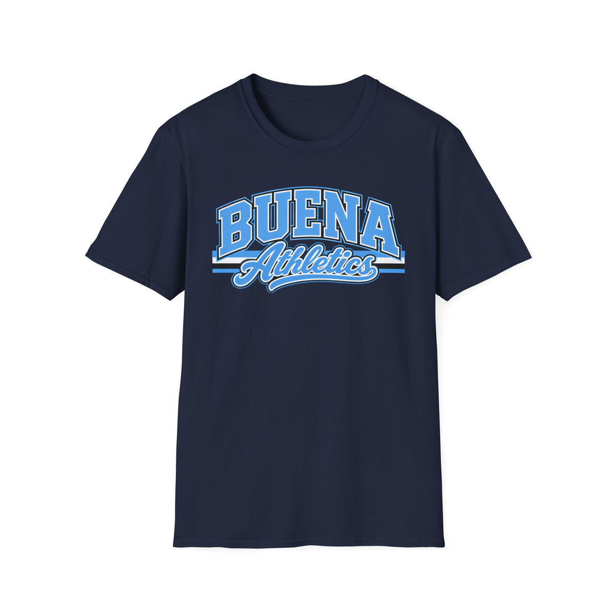 Buena Athletics T‑Shirt — Retro Collegiate Tee