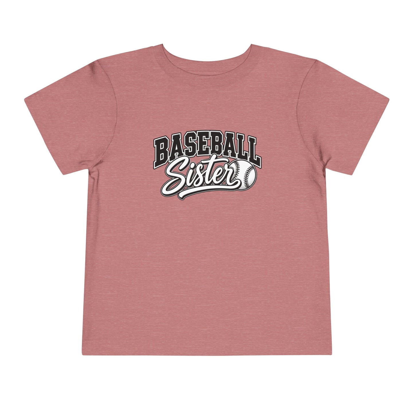 Baseball Sister Toddler Tee