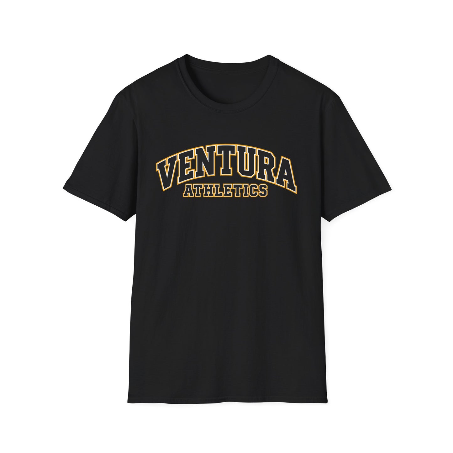 Ventura Athletics T-Shirt — Vintage Collegiate Crew Tee